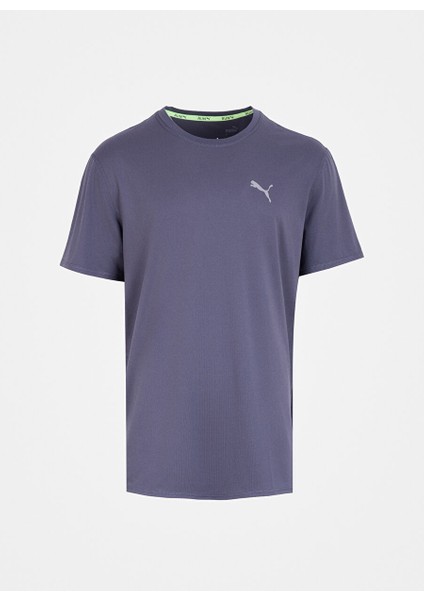 Gri Erkek Normal Düz T-Shirt 52498969 Run Cloudspun Ss Tee