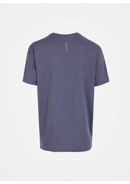 Gri Erkek Normal Düz T-Shirt 52498969 Run Cloudspun Ss Tee