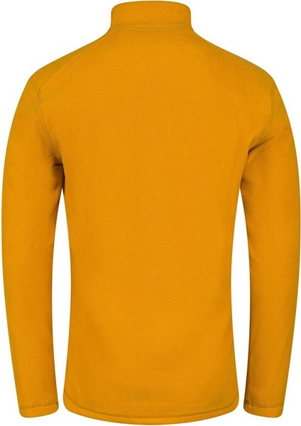 Cedric Erkek Yarım Fermuarlı Ince Polar Sweatshirt Hardal
