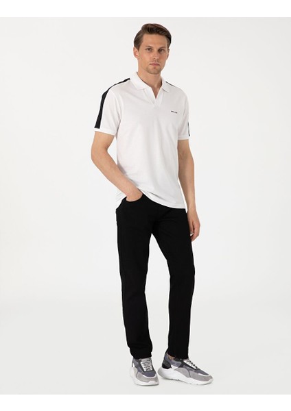 Siyah Slim Fit Polo Yaka Tişört fırsatları