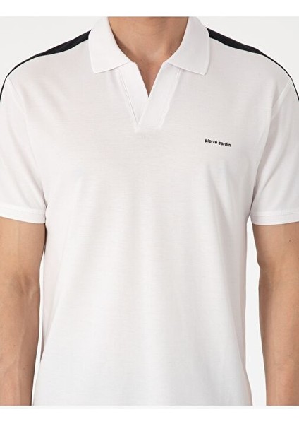 Siyah Slim Fit Polo Yaka Tişört