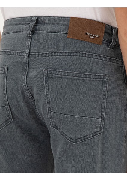 Haki Slim Fit Jean Pantolon