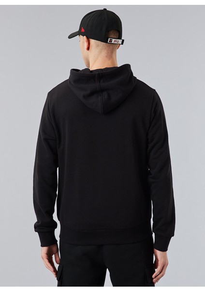 Siyah Erkek Desenli Sweatshirt 60284698NBA Scrıpt Fz Chıbul Blkfd