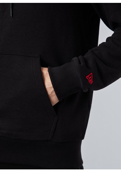 Siyah Erkek Desenli Sweatshirt 60284698NBA Scrıpt Fz Chıbul Blkfd