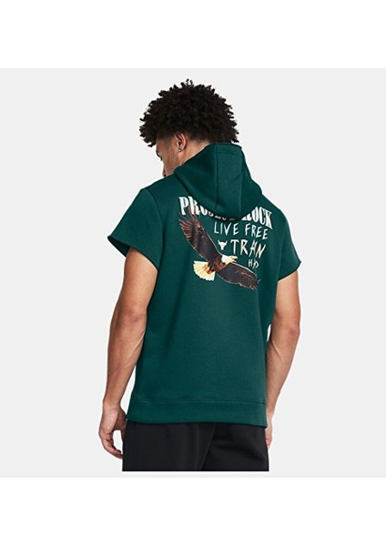 Erkek Project Rock Q1 Ss Icon Fleece Kapüşonlu Sweatshirt 1383209-449