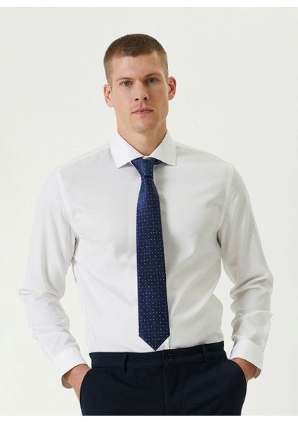 Beyaz Erkek Italyan Slim Fit Gömlek 1091840 fiyatları