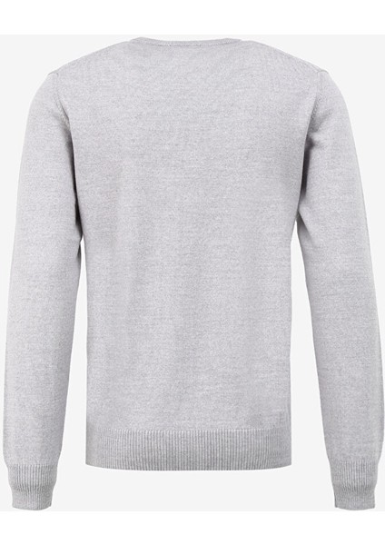 Gri Erkek Bisiklet Slim Fit Kazak WM01_ZMG5 fiyatları