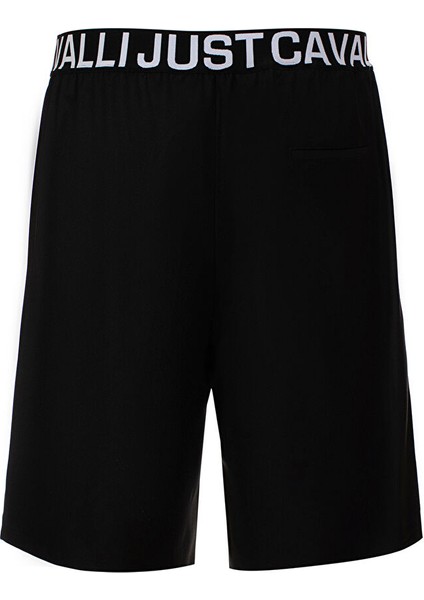Lastikli Bel Slim Fit Siyah Erkek Bermuda Şort 74OBD131N0203899 fiyatları