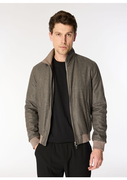 Açık Kahve Erkek Slim Fit Mont SB84.IN42.U121