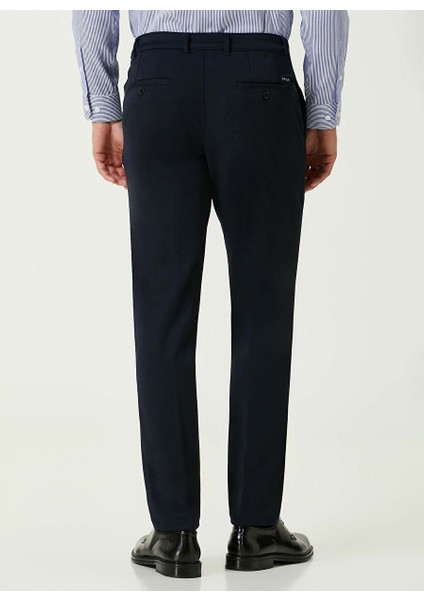 Lacivert Erkek Slim Fit Düz Pantolon 1091902