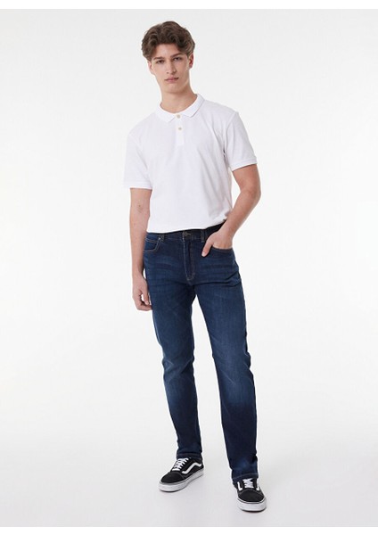 Erkek Dar Paça Regular Fit Denim Pantolon L72ASOCR_