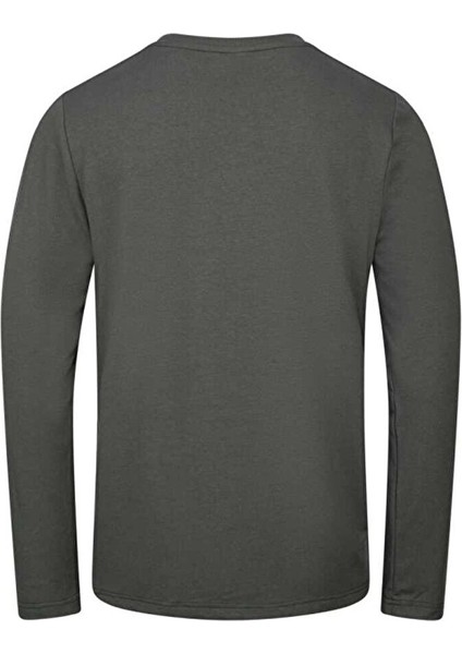 Vernon Erkek Uzun Kol Viloft T-Shirt Antrasit