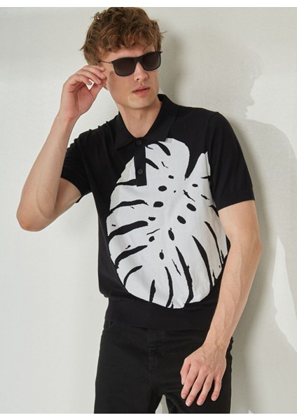 Siyah Erkek Polo T-Shirt C S P50 10