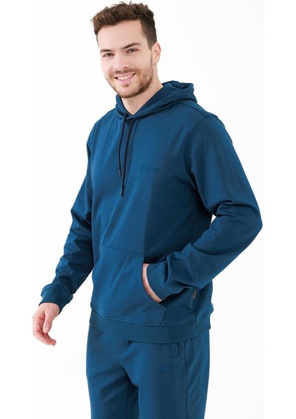 Oliver Erkek Kapüşonlu Sıfır Yaka Sweatshirt Lacivert fırsatları