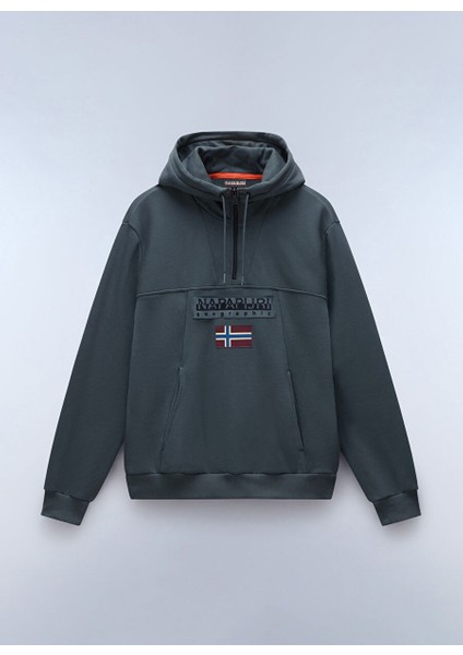 Yeşil Erkek Bisiklet Normal Düz Sweatshirt NP0A4I5EG1S1_BURGEE Hzh 2.0