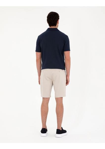 Taş Slim Fit Dokuma Şort