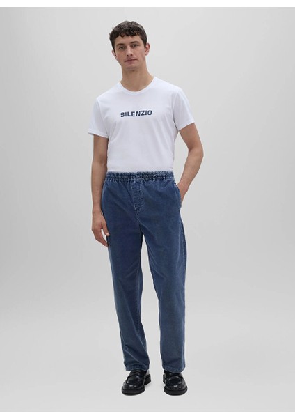 Beyaz Erkek Slim Fit T-Shirt A AY27 A335