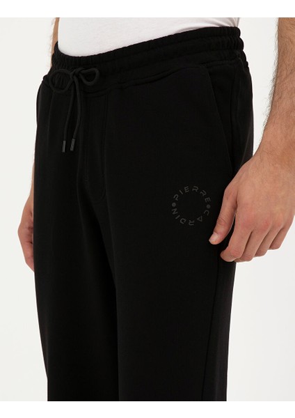 Siyah Slim Fit Eşofman Altı