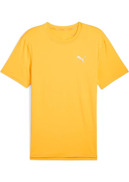 Sarı Erkek Normal Düz T-Shirt 52498938 Run Cloudspun Ss Tee