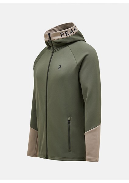 Bej - Haki Erkek Kapüşon Yaka Sweatshirt G79437040_M Rider Zip Hood modelleri