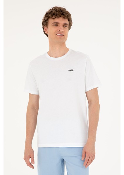 Erkek Beyaz Tişört 50294290-VR013