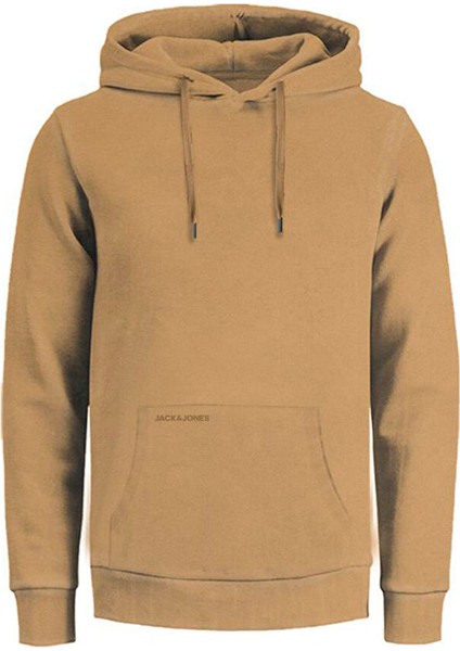 Kapüşon Yaka Kahve Erkek Sweatshırt 12234739_JJEDREW Sweat Hood Noos