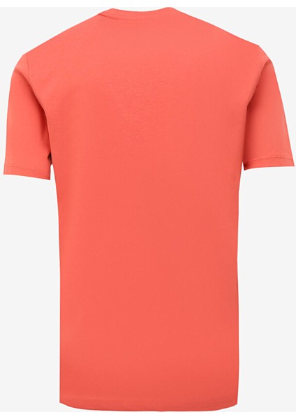 Bisiklet Yaka Turuncu Erkek T-Shirt W7NM20387733L Bisiklet Yaka T-Shirt fiyatları