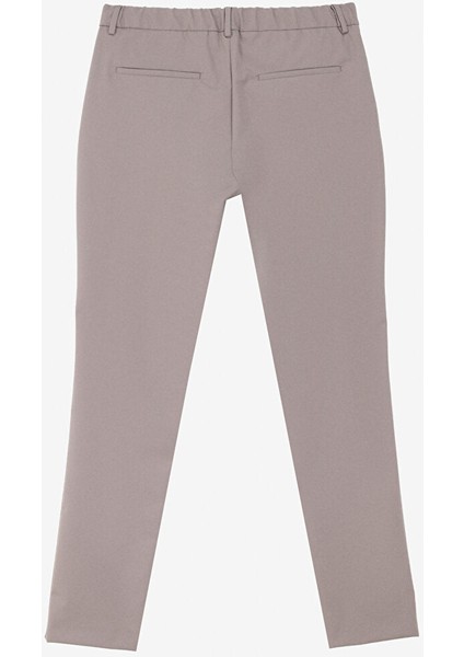 Normal Bel Düz Paça Standart Bej Erkek Pantolon BBSS24MPT015