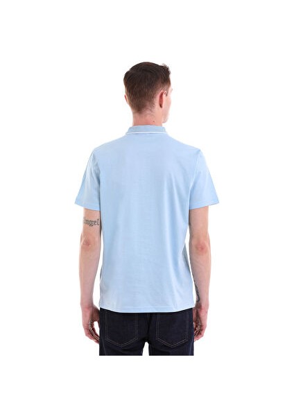 Mavi Regular Fit Düz Merserize Polo Yaka 100% Pamuk Tişört