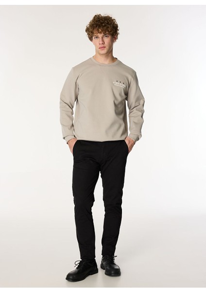 Gmg Fırenze Taş Erkek Bisiklet Slim Fit Sweatshirt GU24MFW08017