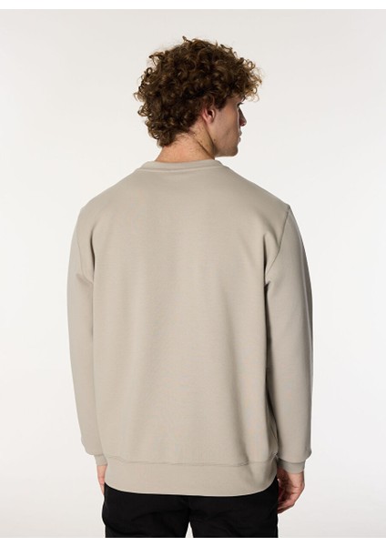 Gmg Fırenze Taş Erkek Bisiklet Slim Fit Sweatshirt GU24MFW08017