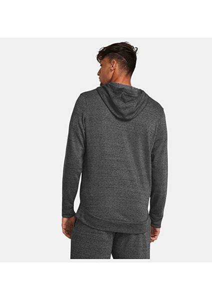 Erkek Ua Rival Terry Lc Tam Fermuarlı Sweatshirt 1370409-025