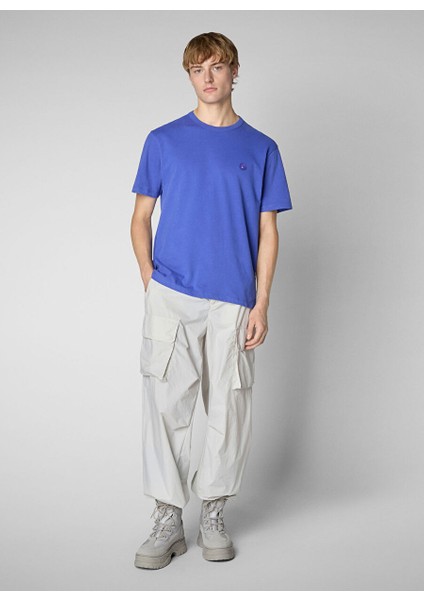 Mavi Erkek Normal Düz T-Shirt DT1194MMESY1990062 Bram Mavi