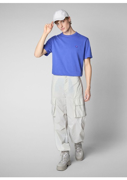 Mavi Erkek Normal Düz T-Shirt DT1194MMESY1990062 Bram Mavi