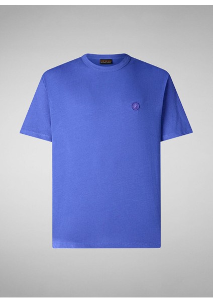 Mavi Erkek Normal Düz T-Shirt DT1194MMESY1990062 Bram Mavi