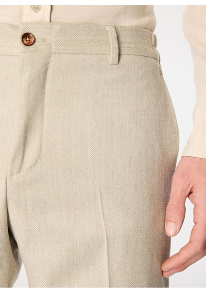 Bej Erkek Slim Fit Pantolon PS62.ILGC.R040 modelleri