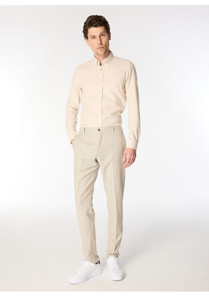 Bej Erkek Slim Fit Pantolon PS62.ILGC.R040 fırsatları