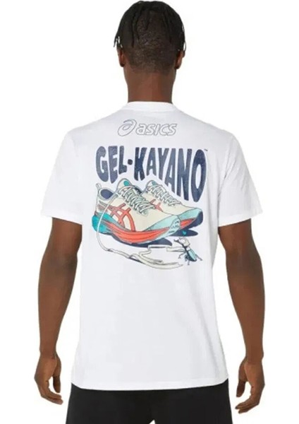 2031F026-100 Road Graphıc Ss Tee Beyaz Erkek Yuvarlak Yaka Normal Kalıp T-Shirt fiyatları