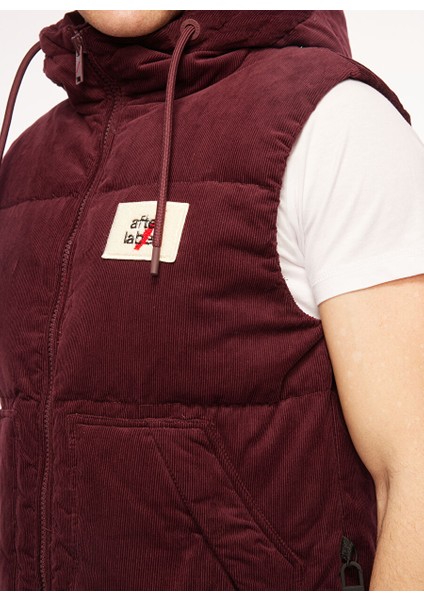 Bordo Erkek Yelek GLAZOVTP312