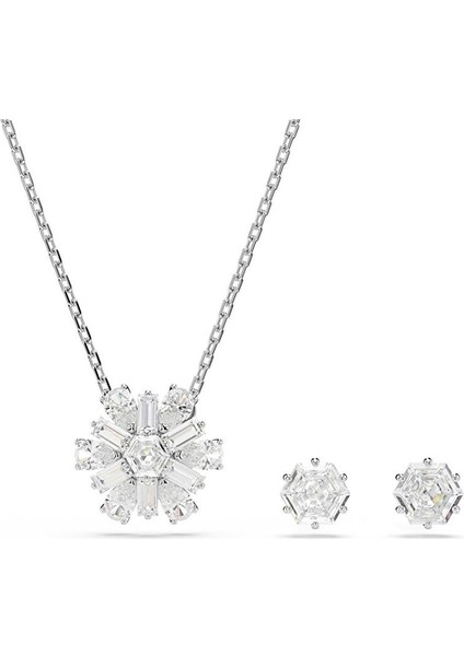 5691486 Swarovski Set Idyllıa E:set Set Of 2 Whıte/rhs