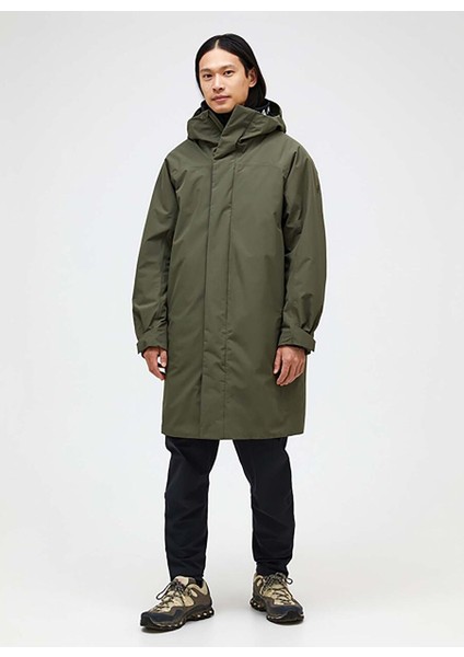 M Treeline Insulated Parka Fermuarlı Yaka Normal Kalıp Erkek Ceket