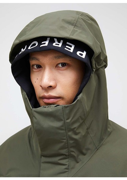 M Treeline Insulated Parka Fermuarlı Yaka Normal Kalıp Erkek Ceket
