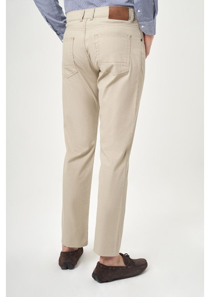 Erkek 5 Cepli Spor Pantolon Bej PNS23Y23105_D07 modelleri