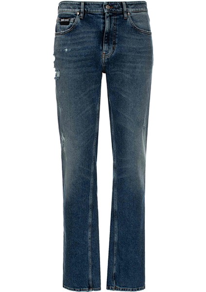 Indigo Erkek Düz Paça Slim Fit Denim Pantolon 74OBB5S0DW009M19904