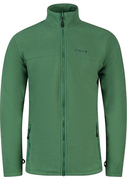 Chestert Erkek Tam Fermuarlı Ince Polar Sweatshırt