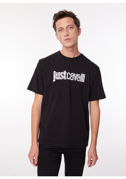 Bisiklet Yaka Siyah Erkek T-Shirt 75OAHG05 fiyatları