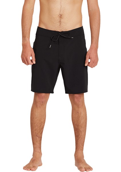Siyah Erkek Kısa Şort Mayo A0812122_VOLCOM Lido Solid Mod 18 B