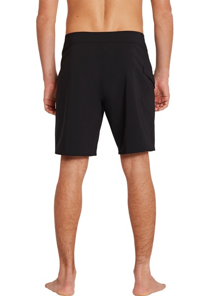 Siyah Erkek Kısa Şort Mayo A0812122_VOLCOM Lido Solid Mod 18 B