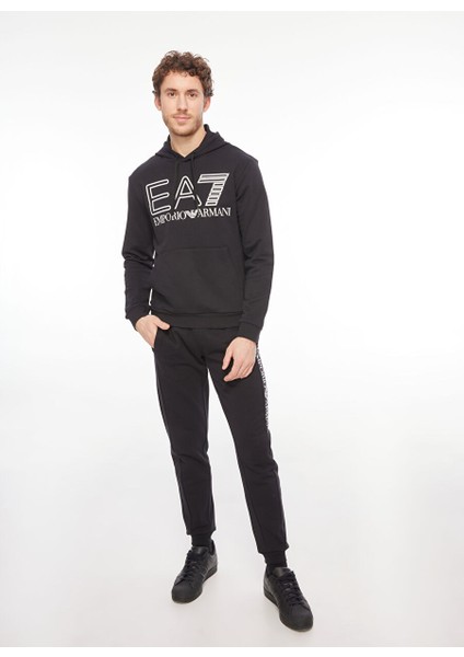 Kapüşon Yaka Siyah Erkek Sweatshırt 6RPM09PJSHZ1200 fiyatları