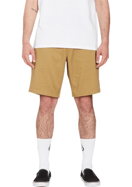 Haki Erkek Kısa Şort A1012304_VOLCOM Frickin Ew 19 Dka